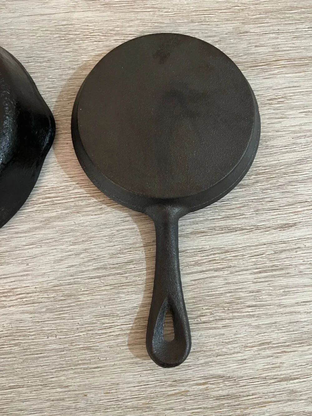 Cast Iron Fry Pans Set of 2 Small